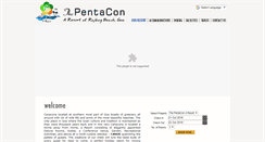 Desktop Screenshot of pentacongoa.com